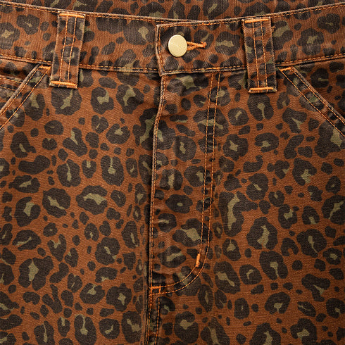 Carhartt WIP OG Single Knee Pant Camo Leo/Tamarind Garment Dyed I033754 Degli Uberti