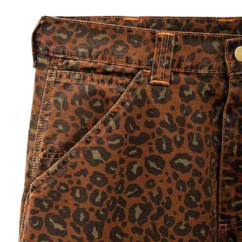 Carhartt WIP OG Single Knee Pant Camo Leo/Tamarind Garment Dyed I033754 Degli Uberti