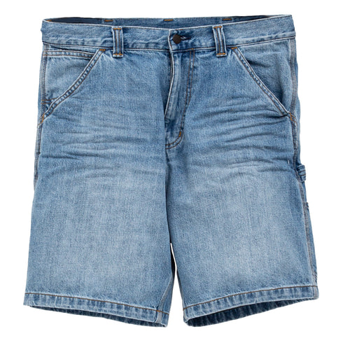 Carhartt Wip OG Single Knee Short Blue Burst Washed I034872 4068584153464 Front Degli Uberti