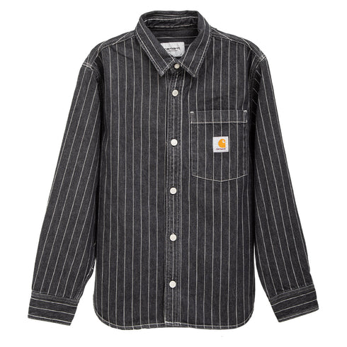 Carhartt WIP Orlean Shirt Jac Black/White Stone I033009.1XX.06.03 Degli Uberti