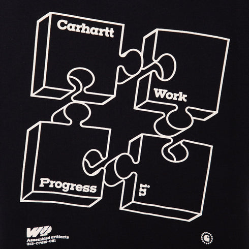 Carhartt WIP S/S Assemble T-Shirt Black/Wax I032416.1UR.XX.03 Degli Uberti