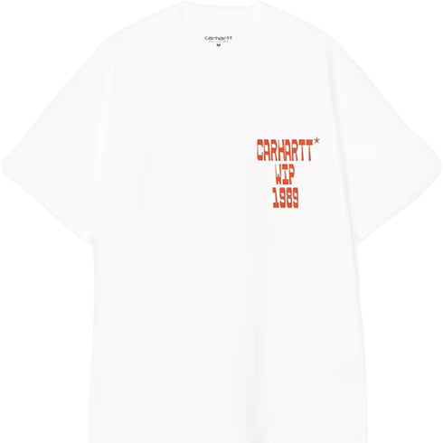 Carhartt WIP S/S Blocks T-Shirt White I036231 degliuberti 1