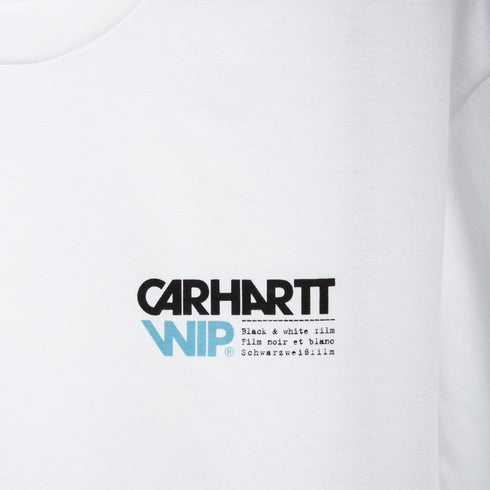 Carhartt WIP S/S Contact Sheet T-Shirt White I033178.02.XX.03 Degli Uberti