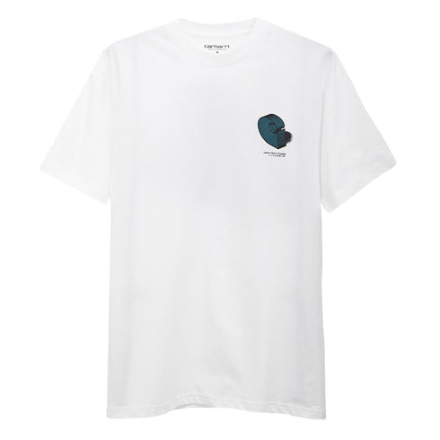 Carhartt WIP S/S Diagram C T-Shirt White I033177.02.XX.03 Degli Uberti