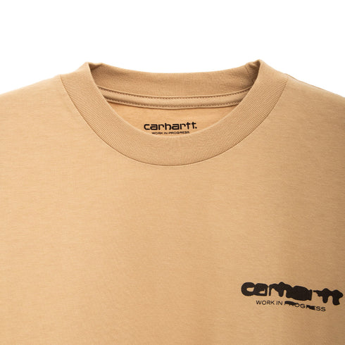 Carhartt WIP S/S Ink Bleed T-Shirt Sable/Tobacco I032878.0IX.XX.03 Degli Uberti