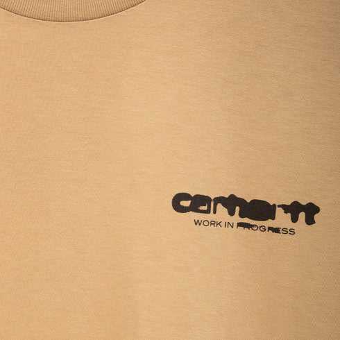 Carhartt WIP S/S Ink Bleed T-Shirt Sable/Tobacco I032878.0IX.XX.03 Degli Uberti