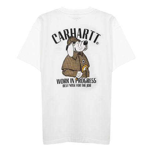 Carhartt WIP S/S Inspector T-Shirt White/Black I033966 Degli Uberti