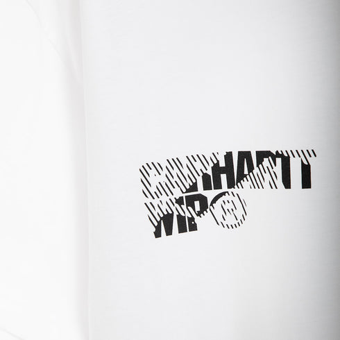 Carhartt WIP S/S Jalou C T-Shirt White/Black 033944 Degli Uberti