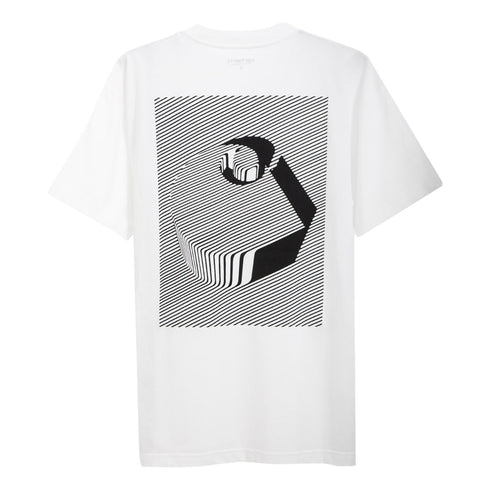 Carhartt WIP S/S Jalou C T-Shirt White/Black 033944 Degli Uberti