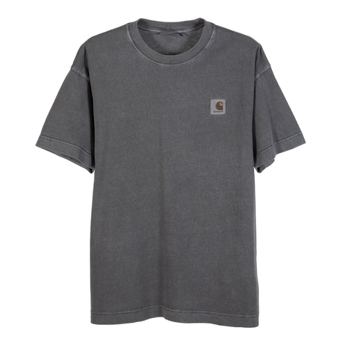 Carhartt WIP S/S Nelson T-Shirt Charcoal Garment Dyed I029949.1YE.GD.03 Degli Uberti