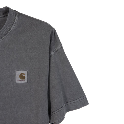 Carhartt WIP S/S Nelson T-Shirt Charcoal Garment Dyed I029949.1YE.GD.03 Degli Uberti