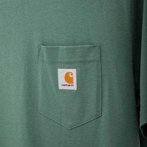 Carhartt WIP S/S Pocket T-Shirt Duck Green I030434 Degli Uberti