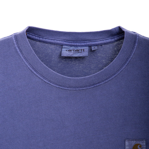 Carhartt WIP S/S Vista T-Shirt Aura Garment Dyed I030780 Degli Uberti