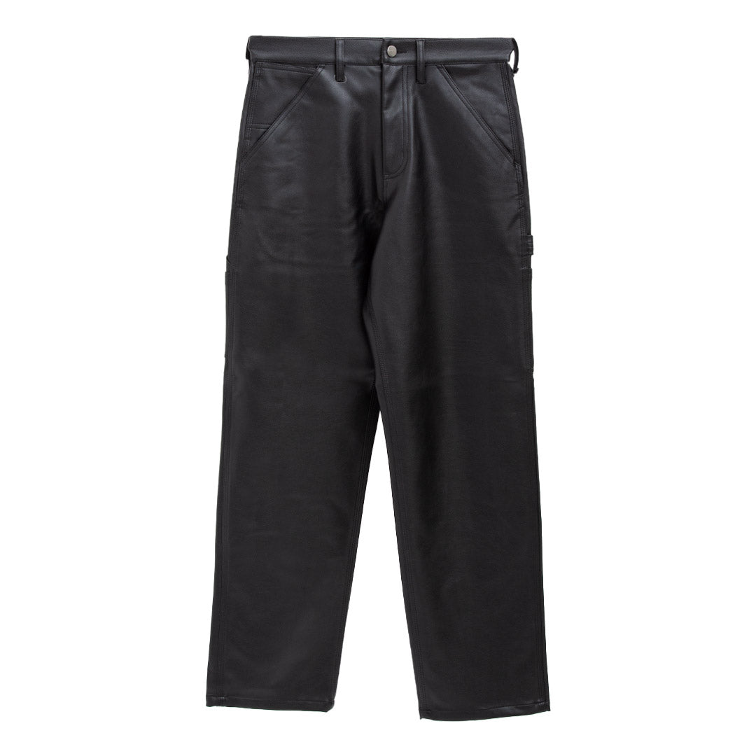 パンツ carhartt SINGLE KNEE LEATHER PANT Black Carhartt WIP Single Knee Pant, Black | Official Online Store
