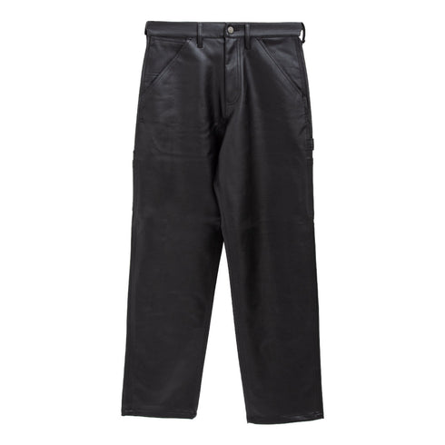 Carhartt WIP Single Knee Leather Pant Black 034446 Degli Uberti