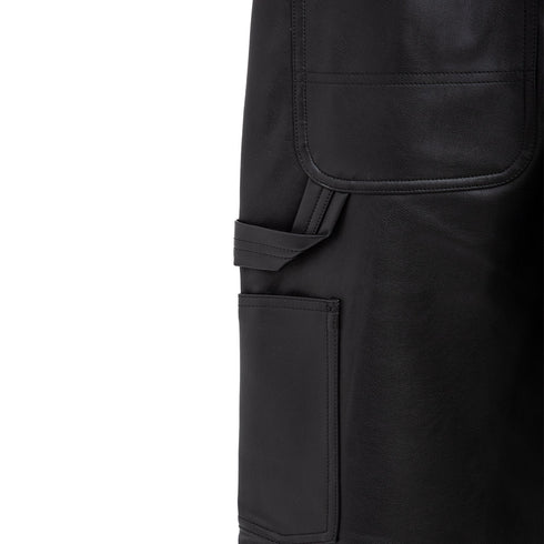 Carhartt WIP Single Knee Leather Pant Black 034446 Degli Uberti