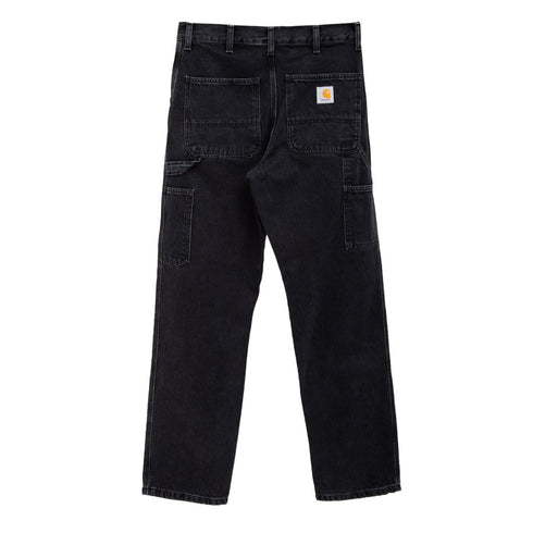 Carhartt WIP Single Knee Pant Black Stone Washed I032024.01.06.32 Degli Uberti