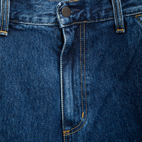 Carhartt WIP Single Knee Pant Blue Stone Washed I032024.01.06.32 Degli Uberti