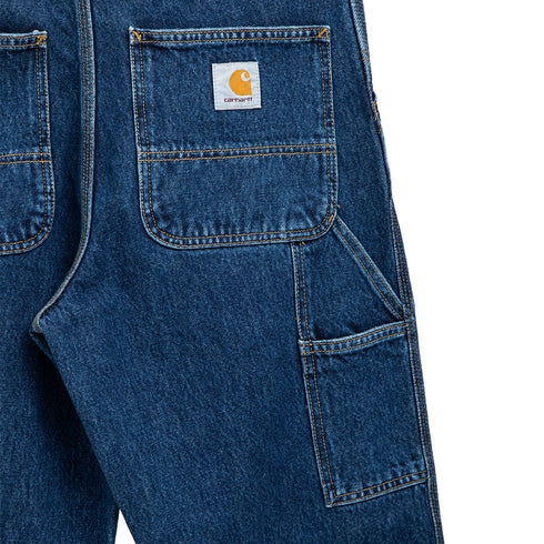 Carhartt WIP Single Knee Pant Blue Stone Washed I032024.01.06.32 Degli Uberti