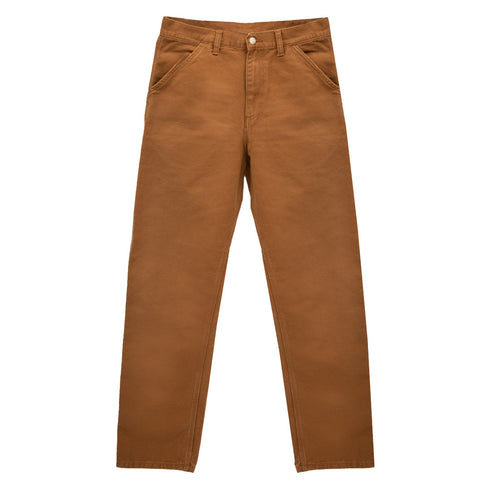 Carhartt WIP Single Knee Pant Deep H Brown Aged Canvas I031497.1NF.3K.37 Degli Uberti