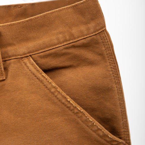 Carhartt WIP Single Knee Pant Deep H Brown Aged Canvas I031497.1NF.3K.37 Degli Uberti