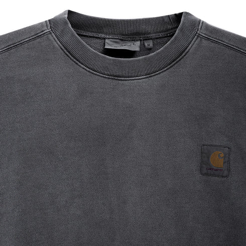 Carhartt WIP Vista Sweat Graphite Garment Dyed I029522 Degli Uberti
