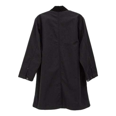 Carhartt Wip Webster Coat Black/Black Rinsed Rinsed I035618 4068584327407 Back Degli Uberti