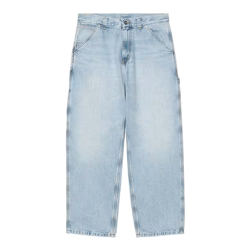 Carhartt WIP Belmont Pant Blue Heavy Worn Bleached 1036591 degliuberti 2