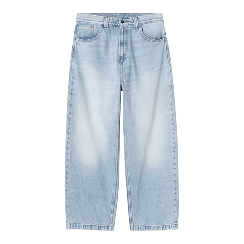 Carhartt WIP Brandon Pant Blue Heavy Worn Bleched I035893 degliuberti 2