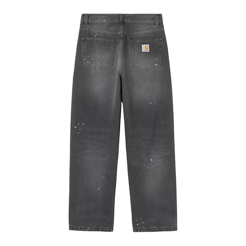 Carhartt WIP Landon Pant Black Destroy Wash Splatter 1034733 degliuberti 1