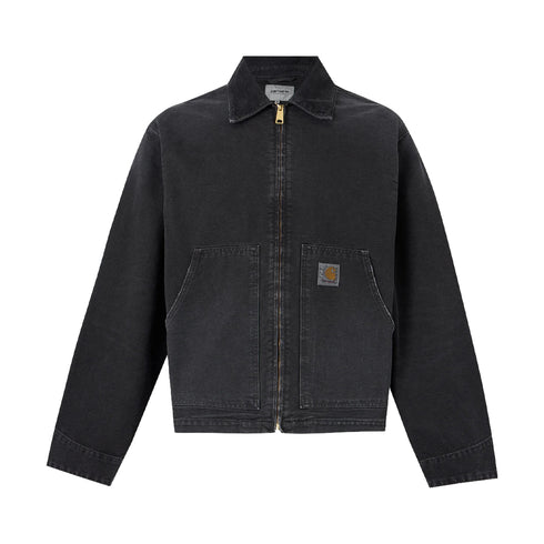 Carhartt WIP OG Arcan Jacket Black/Black Destroy Wash I036867 degliuberti 1