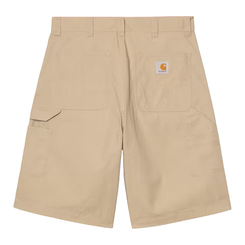Carhartt WIP Postal Double Knee Short Iroko 1036138 degliuberti 1