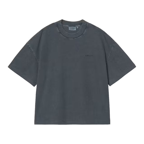 Carhartt WIP S/S Benton T-Shirt Carbon Garment Dyed 1035590 degliuberti 1