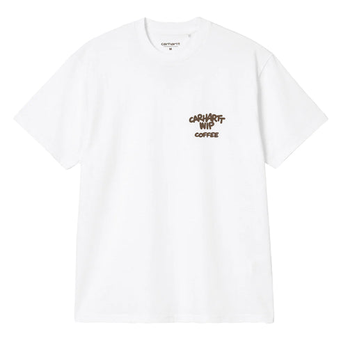 Carhartt WIP S/S Coffee Break T-Shirt White I037446 degliuberti 1