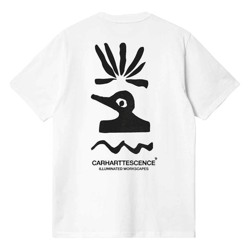 Carhartt WIP S/S Compy T-Shirt White 1036218 degliuberti 2