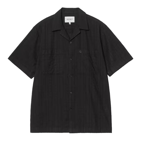 Carhartt WIP S/S Gareth Shirt Black 1036206 degliuberti 1