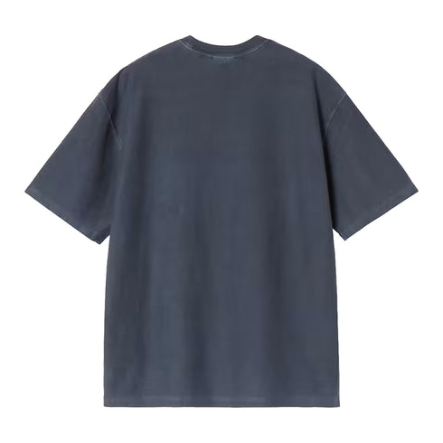Carhartt WIP S/S Loose Pocket T-Shirt Dark Navy Garment Dyed 1036863 degliuberti 2
