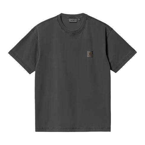 Carhartt WIP S/S Nelson T-Shirt Black Garment Dyed 1029949 degliuberti 1