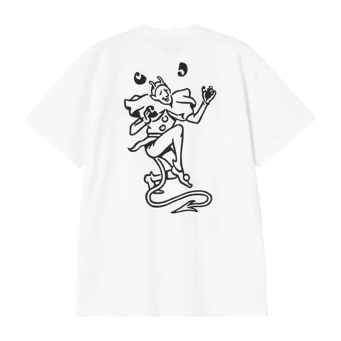 Carhartt WIP S/S Playing Cards T-Shirt White 1036895 degliuberti 2