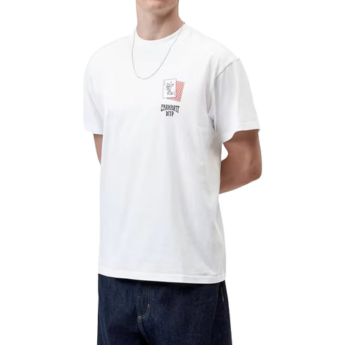 Carhartt WIP S/S Playing Cards T-Shirt White 1036895 degliuberti 3