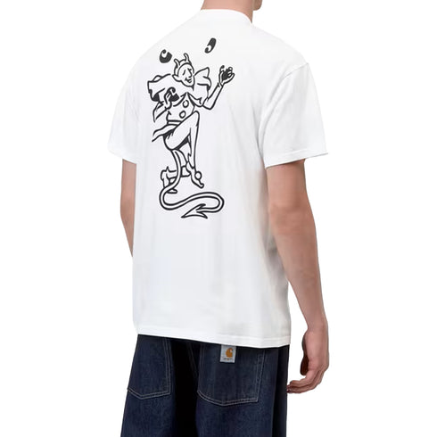 Carhartt WIP S/S Playing Cards T-Shirt White 1036895 degliuberti 4