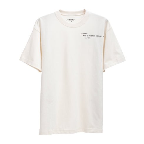 Carhartt WIP S/S Punched T-Shirt Wax I036006 degliuberti 1