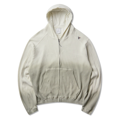 ROA Hiking - Bee Sun Faded Organic Waffle Zip Up Hoodie