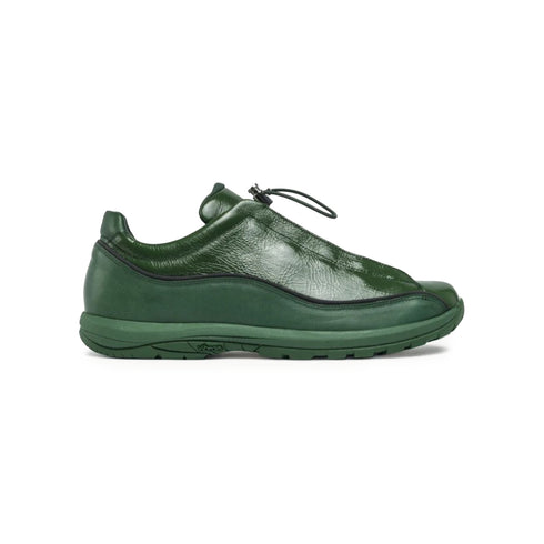 Diemme Licata Green Crackled Patent Leather DI26SPAMM-M05T001DKG degliuberti 1