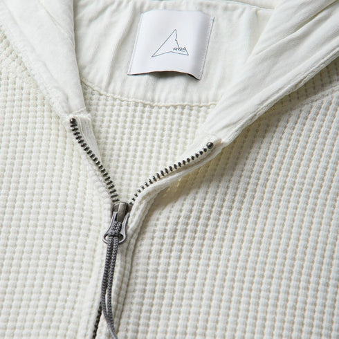 ROA Hiking - Bee Sun Faded Organic Waffle Zip Up Hoodie