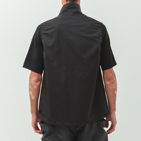 Goldwin Pertex Equilibrium Wind Vest Black GL15147 4571657124242 Fit Back Degli Uberti