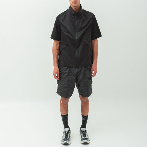 Goldwin Pertex Equilibrium Wind Vest Black GL15147 4571657124242 Fit Front Degli Uberti