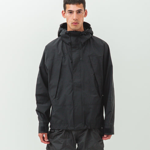 Goldwin Pertex Unlimited 2L Jacket Black GM14300 Fit Front Degli Uberti