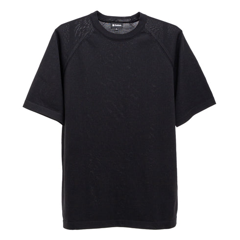 Goldwin Wholegarment Wool Blend Knit T-Shirt Black GL65141 4571657127236 Front Degli Uberti