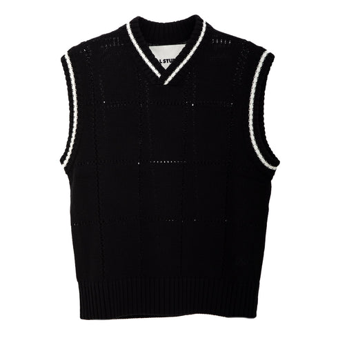 Hal Studios HS Knit Vest Black HS_HKV_SS24 Degli Uberti
